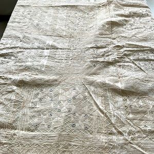 Türkmen bed covering with three pillowcases